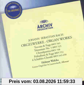 Helmut Walcha The Originals - Bach (Orgelwerke)