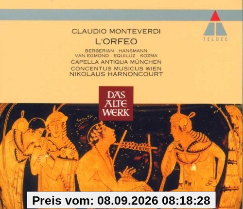 Monteverdi: L'Orfeo (Gesamtaufnahme(ital.))