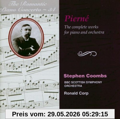 Coombs Gabriel Pierne, Romantic Piano Concerto Vol.34