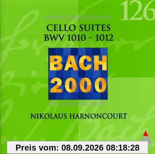 Bach 2000: Vol. 126 (Suiten für Violoncello solo Nr. 4-6)