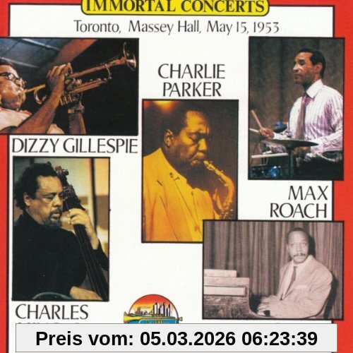 Dizzy Gillespie Immortal Concerts, Toronto Massey Hall, May 15, 1953 (& Roach, Powell, Mingus, Charlie Chan)