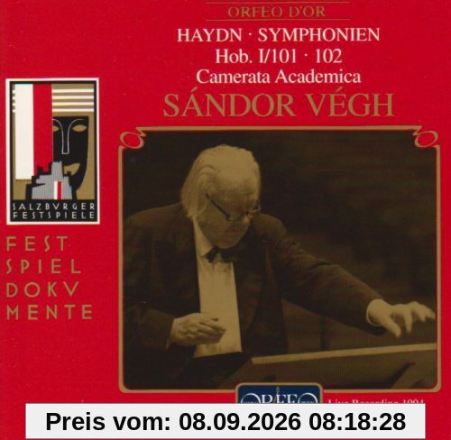 Haydn Sinfonien 101 und 102 Vegh