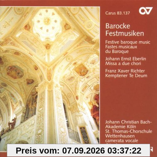 Barocke Festmusiken von Eberlin und Richter