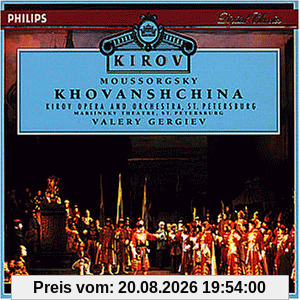 Borodina Mussorgsky, Chowanschtschina (Gesamtaufnahme, Russ.)