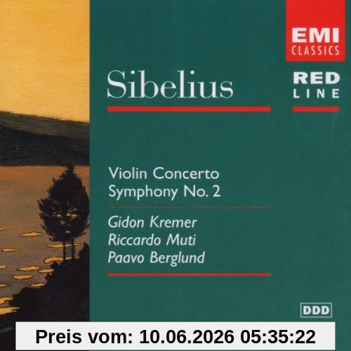 Sibelius: Violinkonzert + 2. Sinfonie