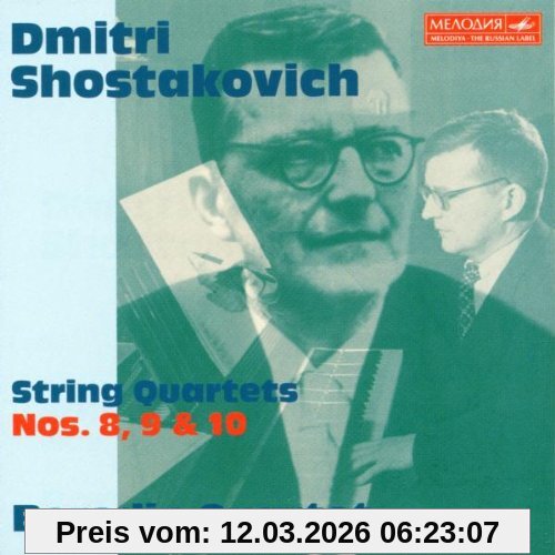 Borodin Quartet String Quartets No. 8, 9 & 10