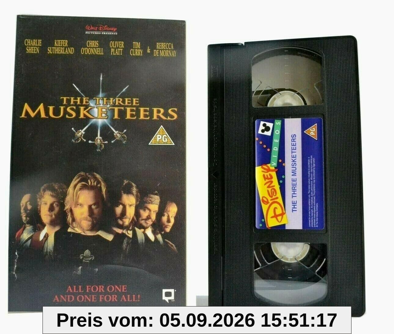 Three Musketeers [VHS] [UK Import]