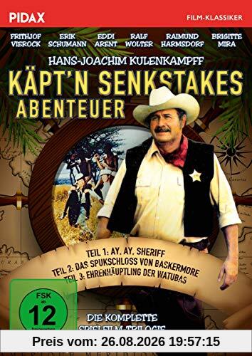 Käpt'n Senkstakes Abenteuer / Die komplette Spielfilm-Trilogie mit Hans-Joachim Kulenkampff und Starbesetzung (Pidax Film-Klassiker) [2 DVDs]