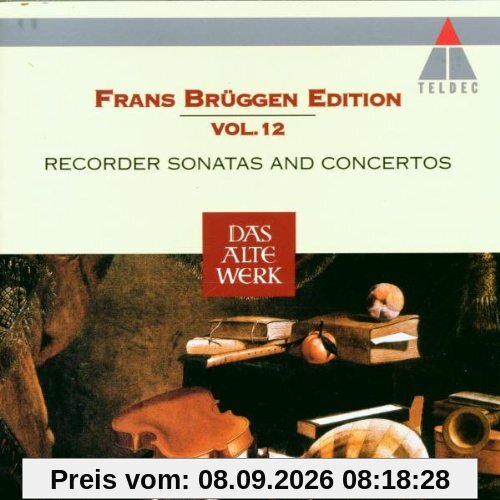 Frans Brüggen Edition Vol. 12 ( Blockflötensonaten und -konzerte)