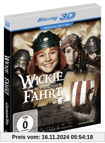 Wickie auf großer Fahrt in 3D - Premium Edition  (+ DVD) [3D Blu-ray]