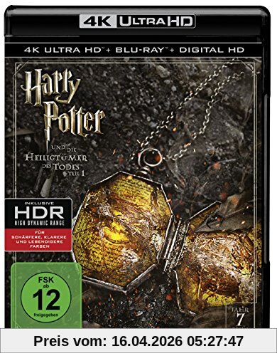 Harry Potter und die Heiligtümer des Todes Teil 1  (4K Ultra HD) (+ Blu-ray)