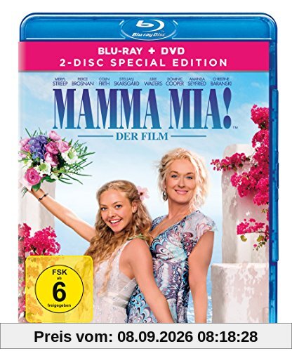 Mamma Mia! - 2-Disc Special Edition - Blu-ray ( + Bonus DVD)