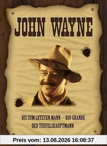 John Wayne - Bis zum letzten Mann / Rio Grande / Der Teufelshauptmann (Digipak) [3 DVDs]