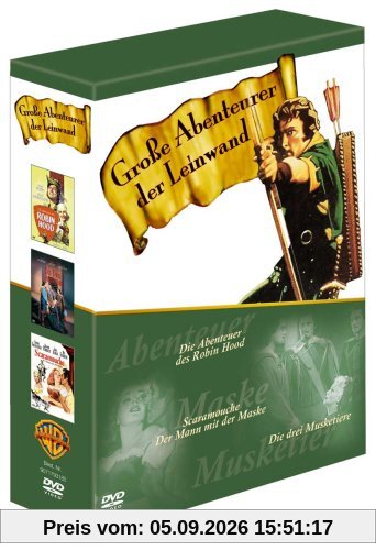 Große Abenteurer der Leinwand [3 DVDs]