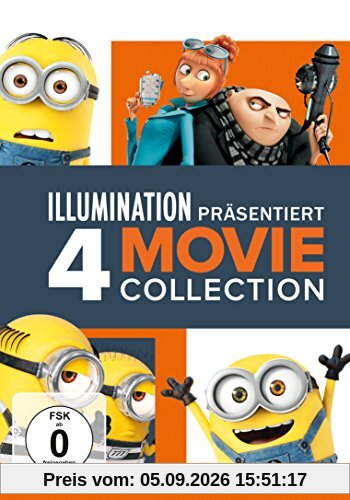 Minions 4 Movie Collection [4 DVDs]