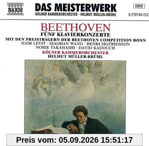 Sämtliche Klavierkonzerte 1-5 (Ga)