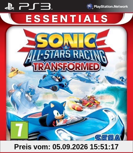 Sonic All-Stars Racing Transformed Essentials (PS3) (PEGI)