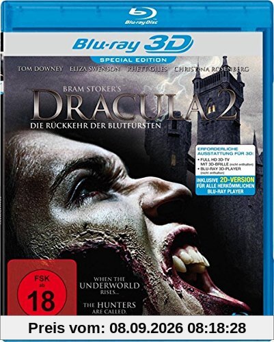 Bram Stoker's Dracula 2 - Die Rückkehr der Blutfürsten [3D Blu-ray] [Special Edition]