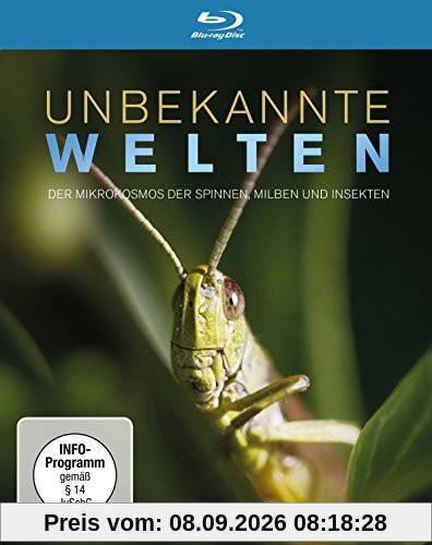 Unbekannte Welten - Der Mikrokosmos der Spinnen, Milben und Insekten [Blu-ray]