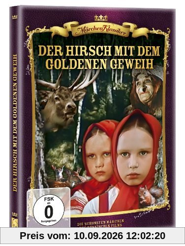 Der Hirsch mit dem goldenen Geweih ( digital überarbeitete Fassung )