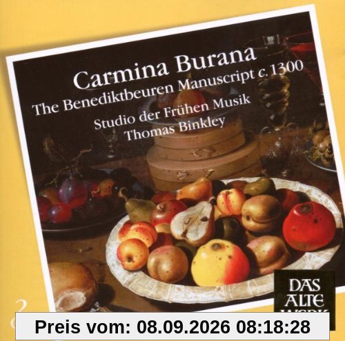 Carmina Burana-the Benediktbeuren Manuscript