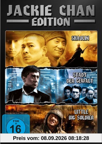 Jackie Chan Edition (Little Big Soldier / Shaolin / Stadt der Gewalt) [5 DVDs] [Collector's Edition]
