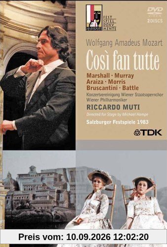 Mozart, Wolfgang Amadeus - Cosi fan tutte (2 DVDs / NTSC)