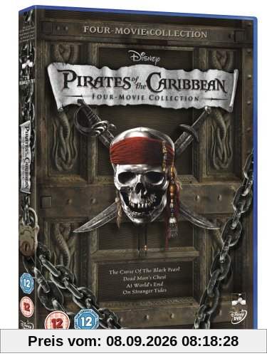 Pirates of the Caribbean 1-4 [UK Import]