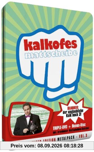 Kalkofes Mattscheibe Vol. 3 (Special Limited Edition, 3 DVDs, Metalpack)