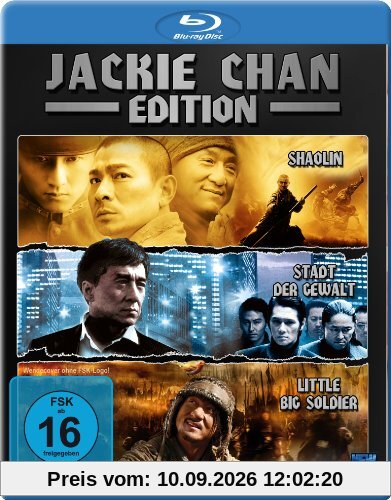 Jackie Chan Edition (Little Big Soldier / Shaolin / Stadt der Gewalt) [Blu-ray]