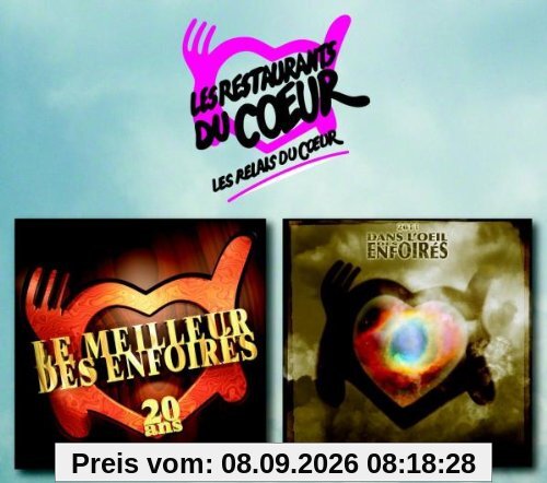 Coffrret CD:le Meilleur des Enfoires 20 Ans+201
