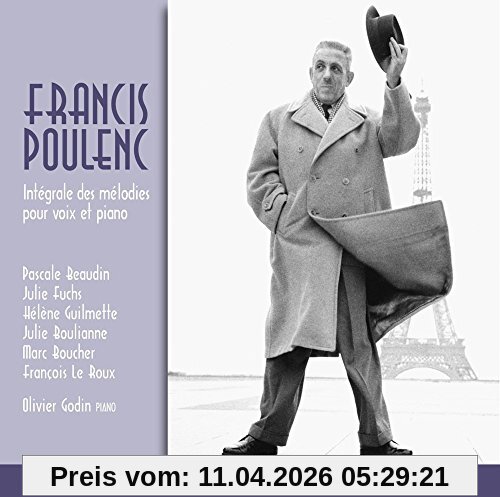Poulenc: Intégrales des mélodies pour voix et piano