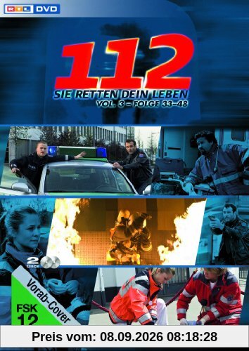 112 - Sie retten dein Leben, Vol. 3, Folge 33-48 [2 DVDs]