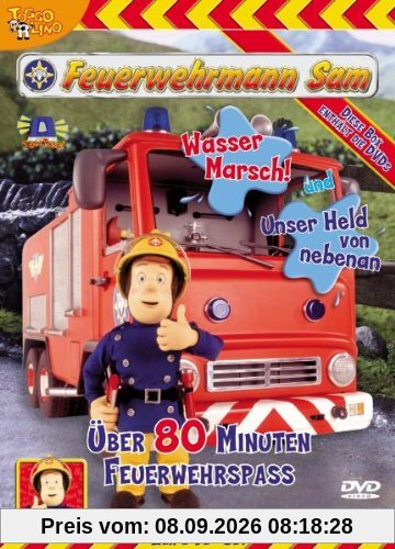 Feuerwehrmann Sam - Wasser Marsch!/Unser Held von nebenan [2 DVDs]