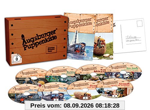 Augsburger Puppenkiste - Holzkiste [8 DVDs]