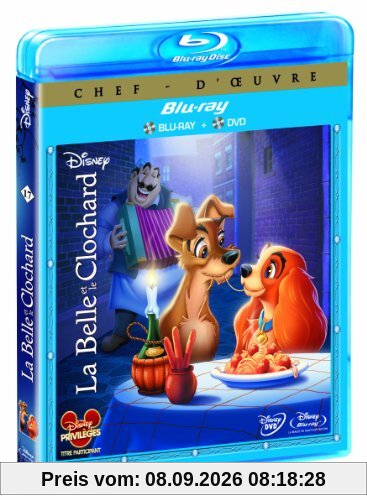 La belle et le clochard [Blu-ray] [FR Import]