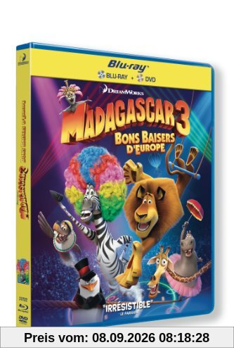 Madagascar 3 : bons baisers d'europe [Blu-ray] [FR Import]