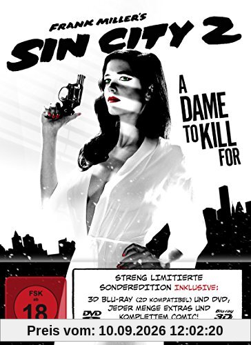 Sin City 2 - A Dame To Kill For (+ DVD) Mediabook [3D Blu-ray] [Limited Edition]