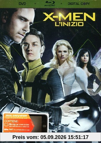 X-Men - L'inizio (+blu-ray) [2 DVDs] [IT Import]
