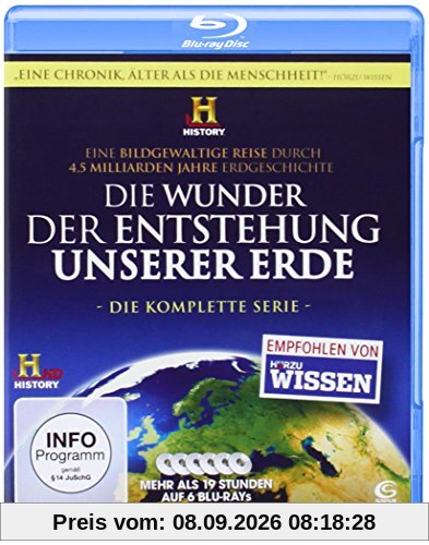 Die Wunder der Entstehung unserer Erde - Die Komplettbox (6 Blu-rays)