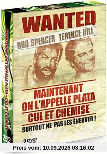 Coffret Bud Spencer et Terence Hill (Maintenant On l'appelle Plata, Cul et Chemise) 2 DVD [FR Import]