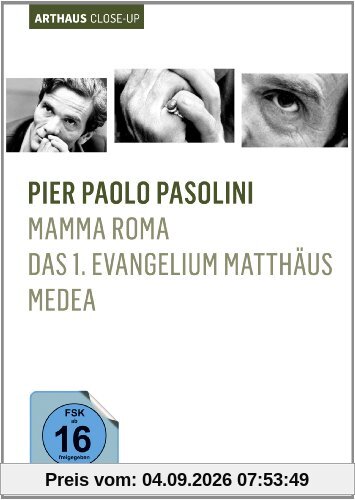 Pier Paolo Pasolini - Arthaus Close Up [3 DVDs]