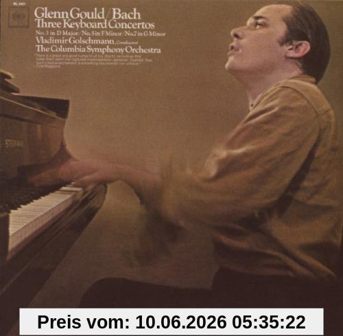 Glenn Gould Jubilee Edition: Three Keyboard Concertos, (Vol. 1)