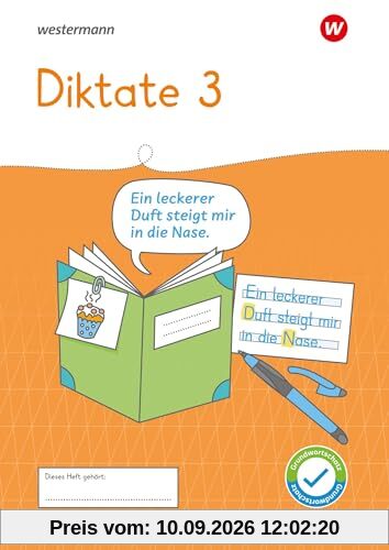 Westermann Unterrichtsmaterialien Grundschule: Diktate Heft 3 (Westermann Unterrichtsmaterialien Grundschule: Für das Fach Deutsch)