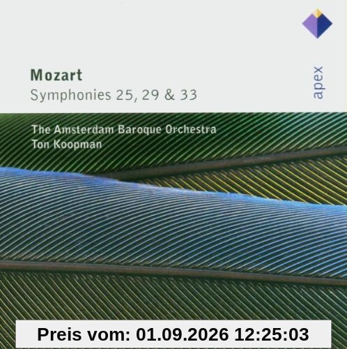 Sinfonien 25,29,33