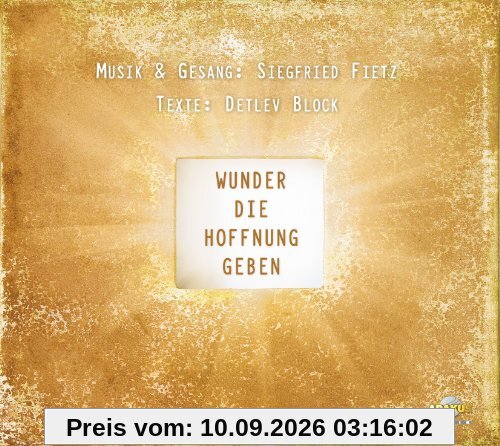Wunder, die Hoffnung geben: Musik Album auf CD