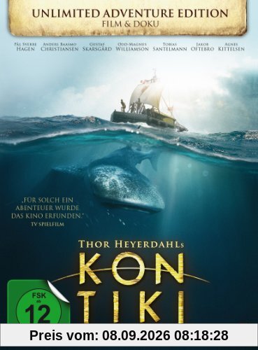 Kon-Tiki (Unlimited Adventure Edition, Film & Doku, 2 Discs) [Special Edition]