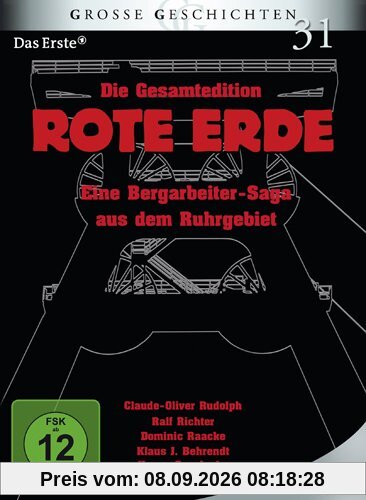 Grosse Geschichten 31: Rote Erde I + II: Die Bergarbeiter-Saga aus dem Ruhrgebiet [7 DVDs]