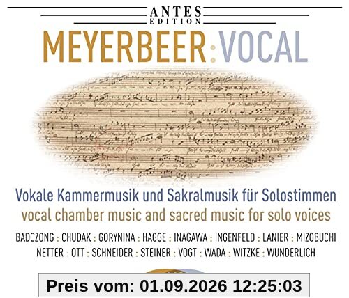 Meyerbeer: Vocal
