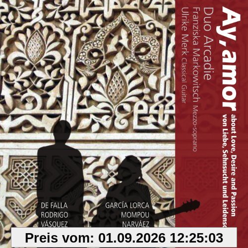 AY, AMOR von Liebe, Sehnsucht und Leidenschaft - Lieder mit Gitarre